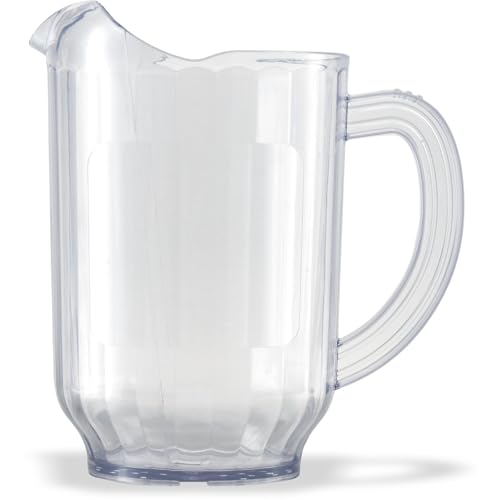 60 oz Versapour Plastic Pitcher with Window