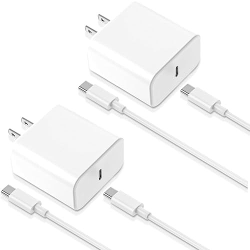 2 Pack 33W USB C Fast Charger Block Set