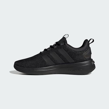 adidas Men's Racer TR23 Sneaker, Black/Black/Carbon, 10