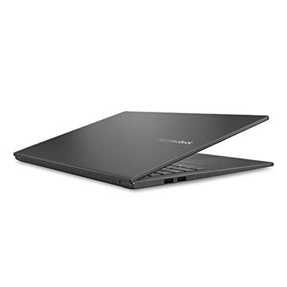 ASUS VivoBook 15 OLED K513 Thin & Light Laptop, 15.6 OLED Display, Intel i5-1135G7 CPU, Intel Iris Xe Graphics, 12GB RAM, 512GB PCIe SSD, Fingerprint Reader, Windows 10 Home, Indie Black, K513EA-AB54