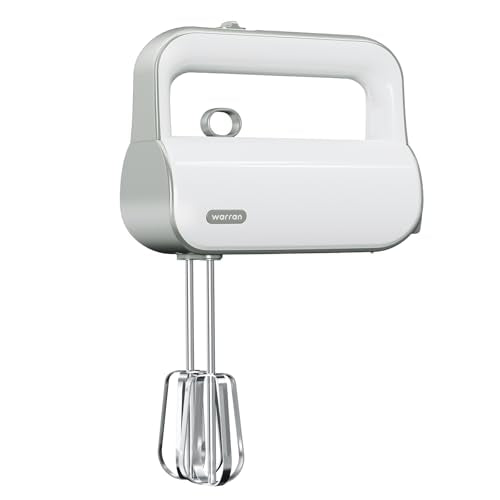 5-Speed Electric Hand Mixer with Attachments