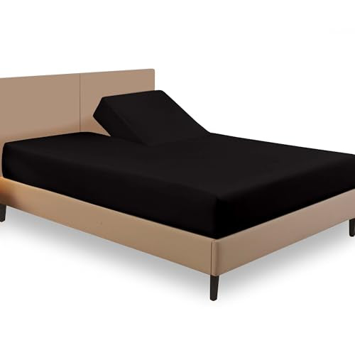 Queen Split Top Flex Head Fitted Sheet Microfiber