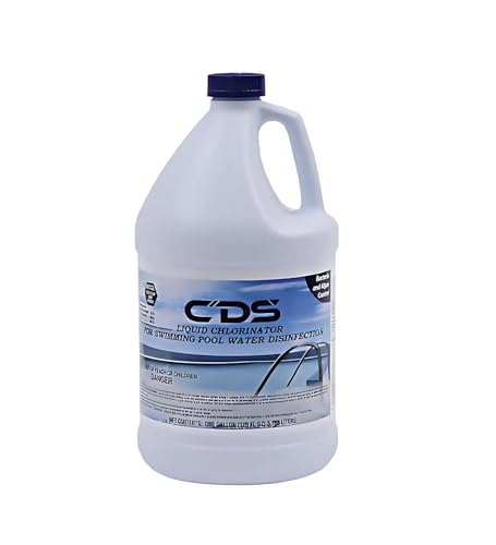 1 Gallon Liquid Pool Shock Chlorine 12.5% Concentrate