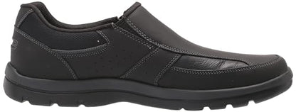 Rockport Men's Get Your Kicks Slip-On Black Loafer 8 M (D)-8 M