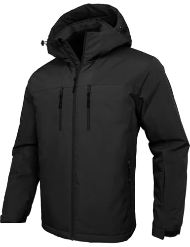 Waterproof Insulated Hooded Ski Jacket