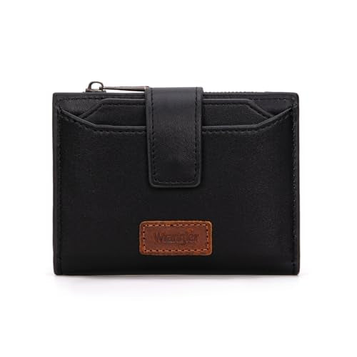 Montana West RFID Small Bifold Wallet with ID Windows
