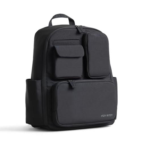 Itzy Ritzy Utility Diaper Bag Backpack with Changing Pad