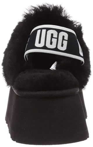 UGG Women's Funkette Black Slippers