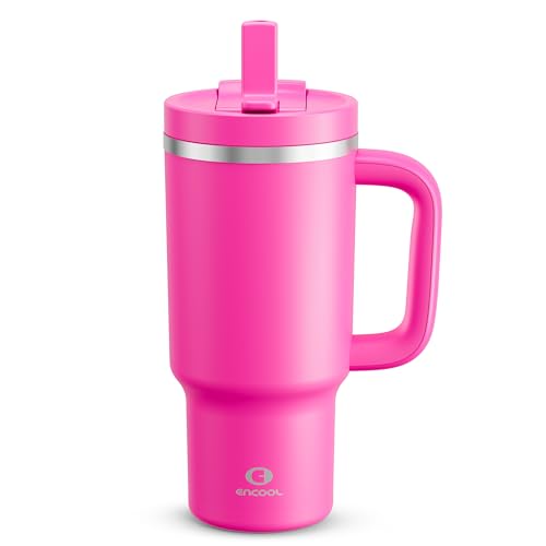 32 oz Insulated Stainless Steel Tumbler with Handle