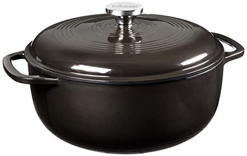 6 Quart Lodge Enameled Cast Iron Dutch Oven