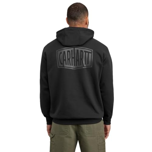 Carhartt Men's Rain Defender Logo Graphic Sweatshirt
