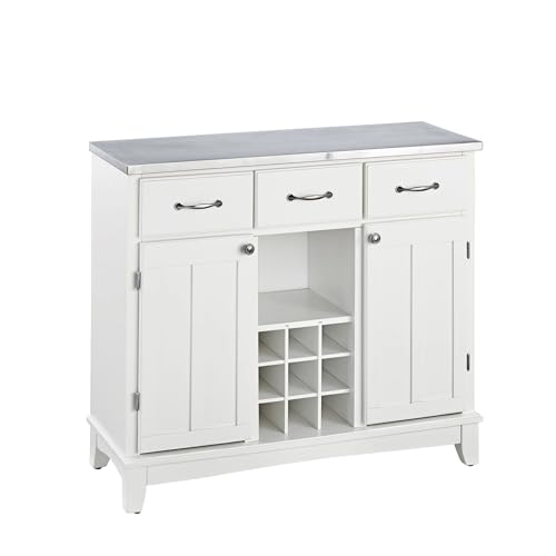 Buffet Server Cabinet with Stainless Steel Top