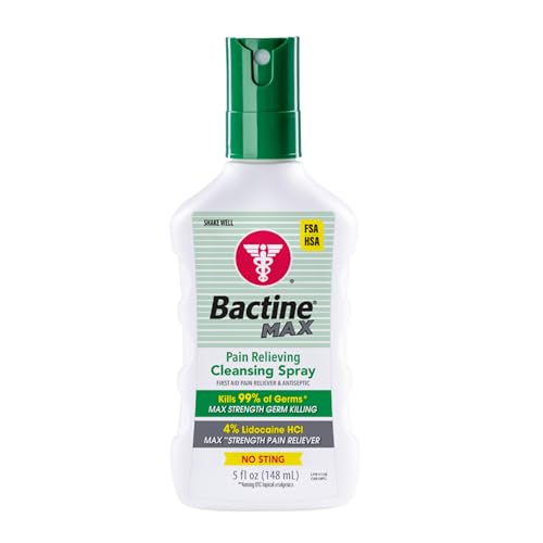 5oz Bactine MAX Pain Relieving Antiseptic Spray
