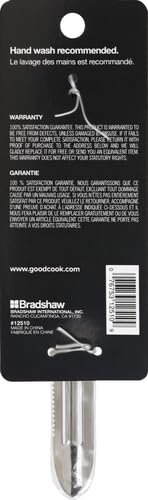 GoodCook Stainless Steel Corer/Peeler, Black