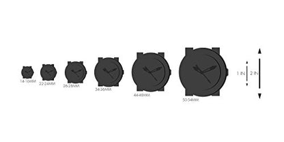Timex Easy Reader Black Leather Strap Watch