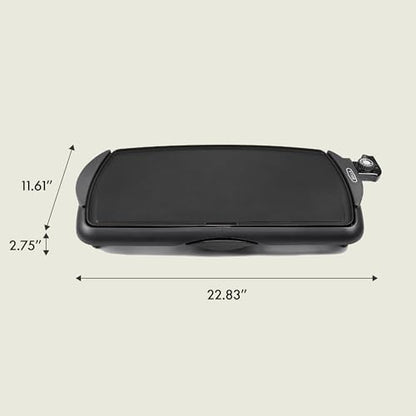 BELLA Nonstick Electric Griddle for Pancakes & Eggs