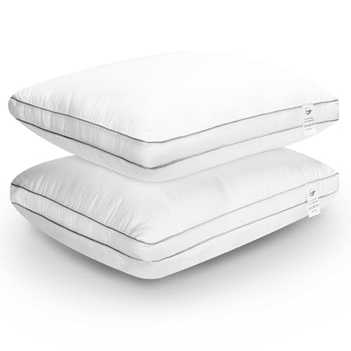 2 Pack Cooling Down Alternative Queen Bed Pillows