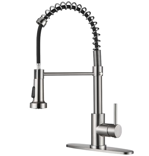 Kitchen Faucet with Pull Down Sprayer, Single Handle