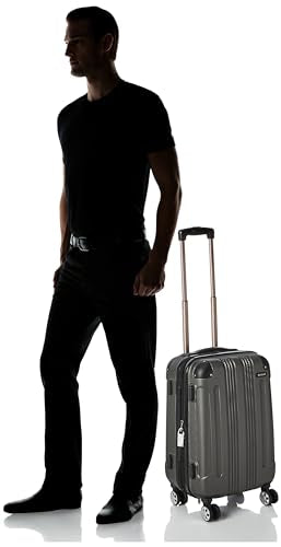 Rockland 20-Inch Hardside Carry-On Spinner Luggage