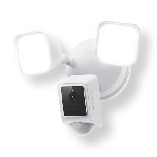 WYZE Floodlight Security Camera 2K HD Outdoor 160°