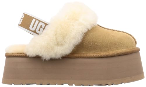 UGG Women's Funkette Chestnut Slippers, Size 9