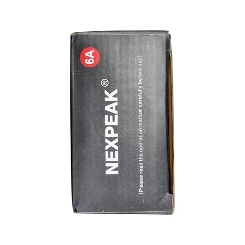 NEXPEAK 12V 6A Smart Battery Charger Maintainer