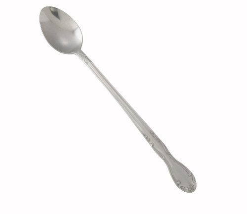 12 Piece Winco Elegance Iced Teaspoon Set Stainless Steel