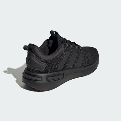 adidas Men's Racer TR23 Sneaker, Black/Black/Carbon, 10