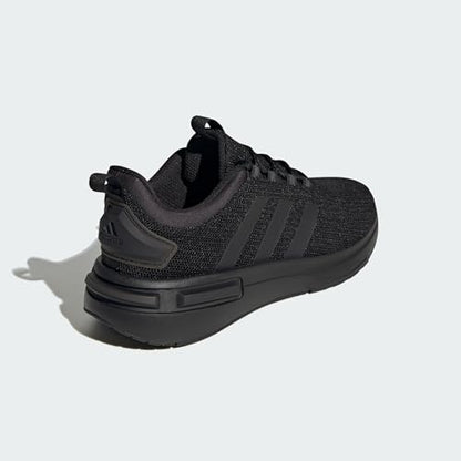 adidas Men's Racer TR23 Sneaker, Black/Black/Carbon, 10