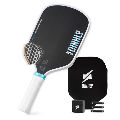 Dinkly T700 Carbon Fiber Thermoformed Pickleball Paddle
