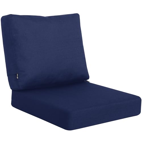 Deep Seat Outdoor Chair Cushions with Removable Covers