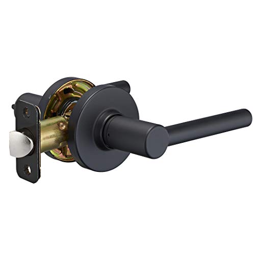 Passage Door Lever Handle, Contemporary Madison Design