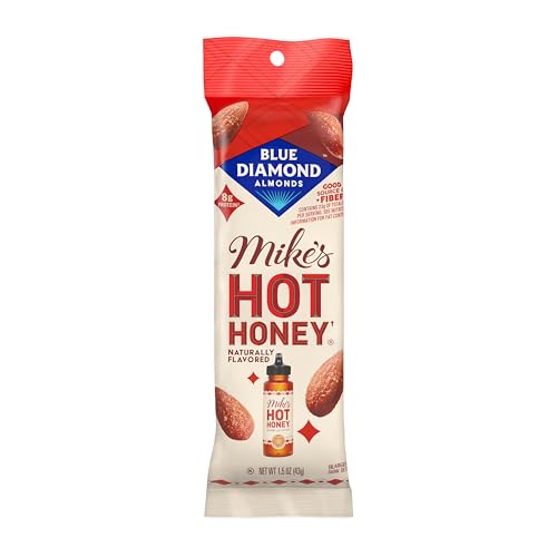 12 Pack Blue Diamond Almonds Mike's Hot Honey Snack Nuts