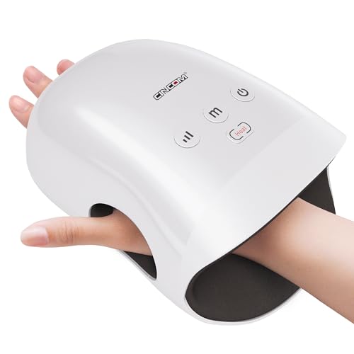 Cordless Hand Massager with Heat and Compression