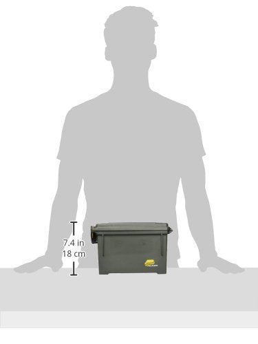 Plano Lockable Ammo Storage Box with Carry Handle
