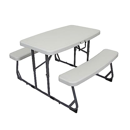 Stansport Compact Kids Picnic Table - White