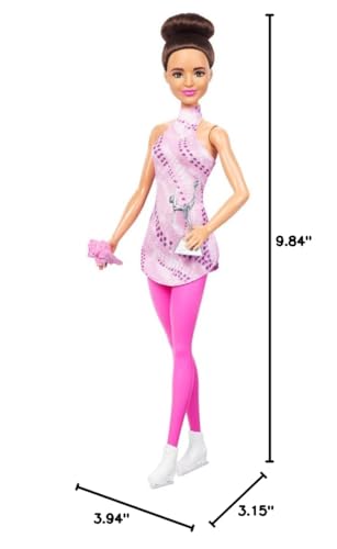 Barbie Ice Skater Doll with Trophy & Skates