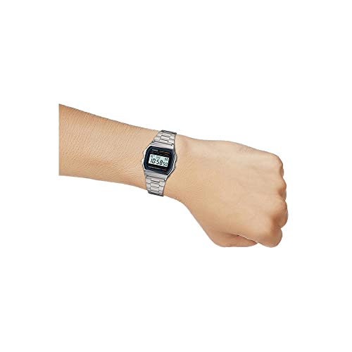 Casio Men's Vintage A158WA-1 Water Resistant Digital Watch