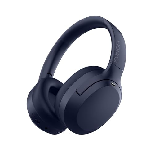 Wireless Hybrid Noise Cancelling Over Ear Headphones