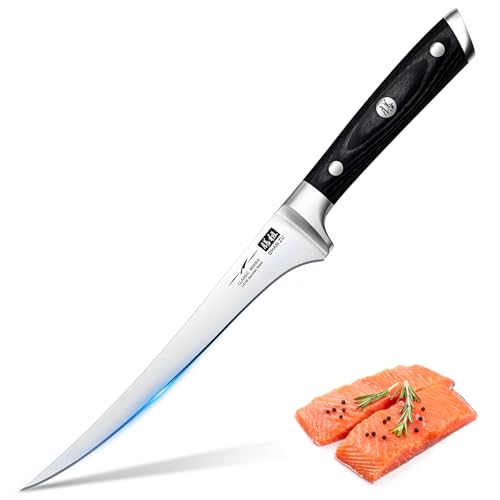 7 Inch Fillet Knife, Professional German Stainless Steel