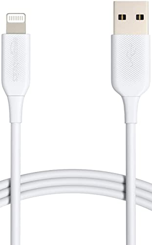 1 Pack Amazon Basics USB-A to Lightning Charger Cable 6ft