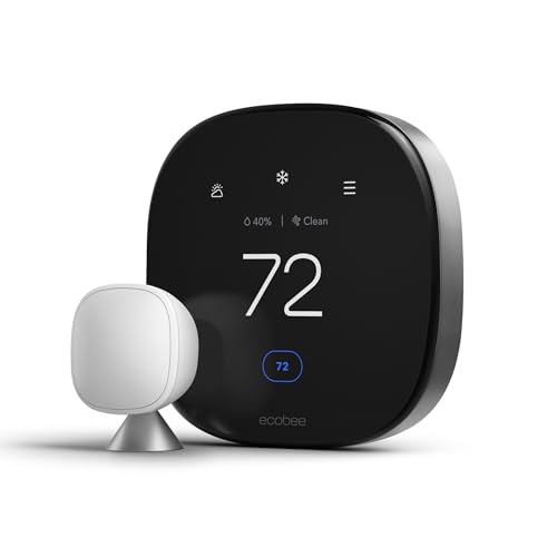ecobee Smart WiFi Thermostat with Sensor and Air Monitor