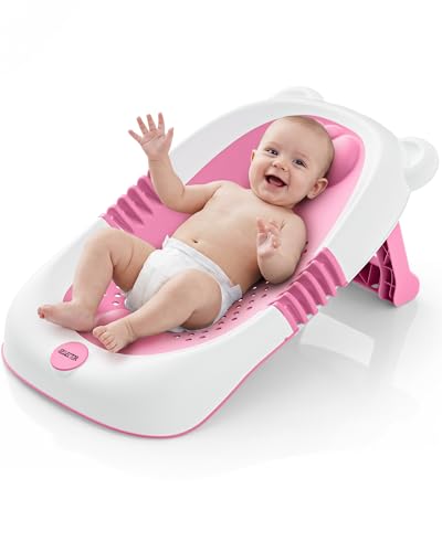 Foldable Newborn Baby Bath Support Seat