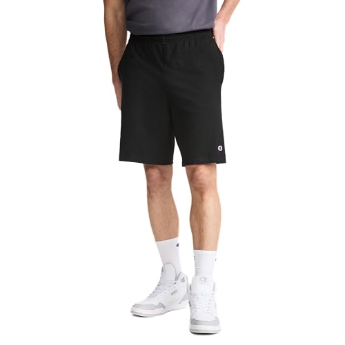 Champion Men's 9" Cotton Jersey Athletic Gym Shorts