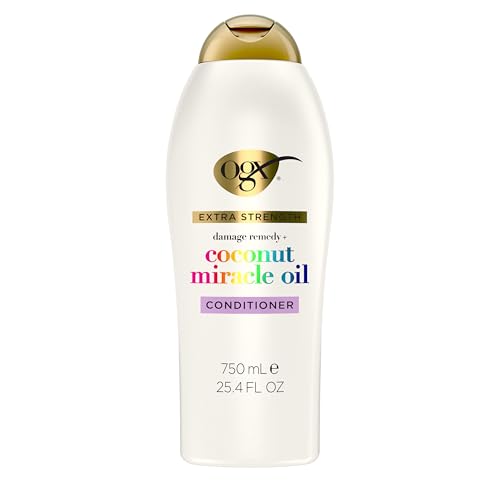 25.4 Oz OGX Coconut Miracle Oil Conditioner Hydrating Repair