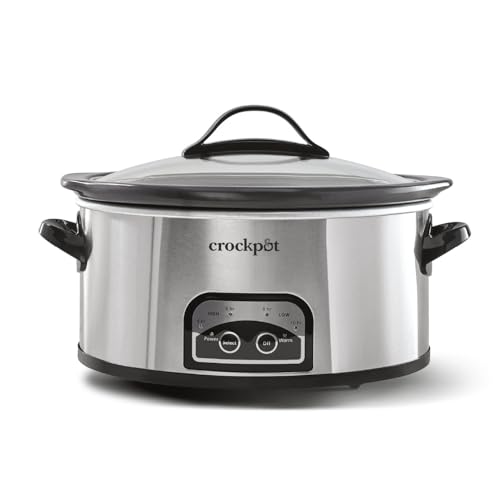 6 Quart Crock-Pot Programmable Slow Cooker with Timer