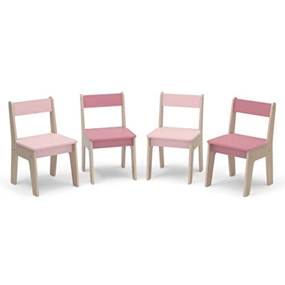 Delta Children Kids Table and Chair Set - Blush