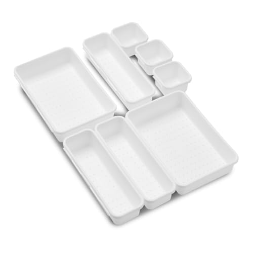 madesmart 8-Piece Customizable Drawer Organizer Set