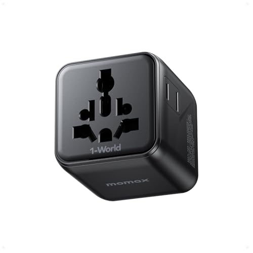 Universal Travel Adapter with 2 AC Outlets