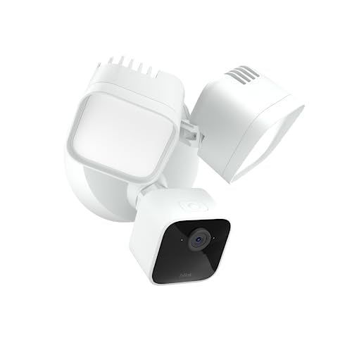 Blink Wired Floodlight Security Camera, HD, Motion Detection
